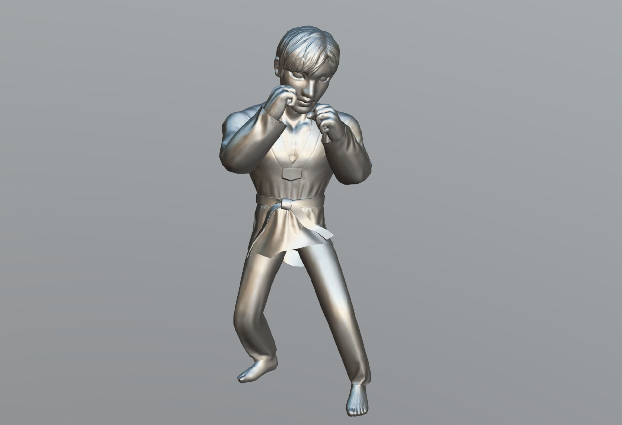 Boxer Pack Low-poly 3D model_13