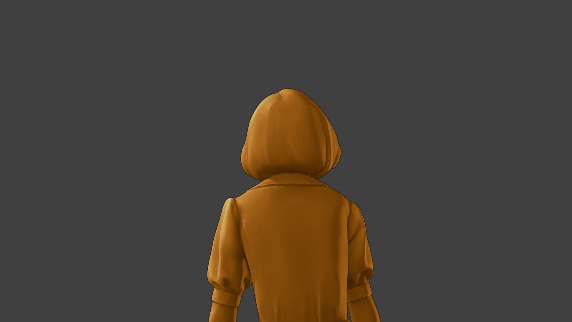 ww2 Casual Girl CG1 009 3D print model_21