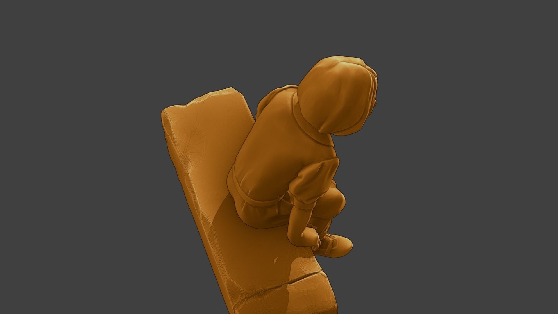 ww2 Casual Girl CG1 009 3D print model_23