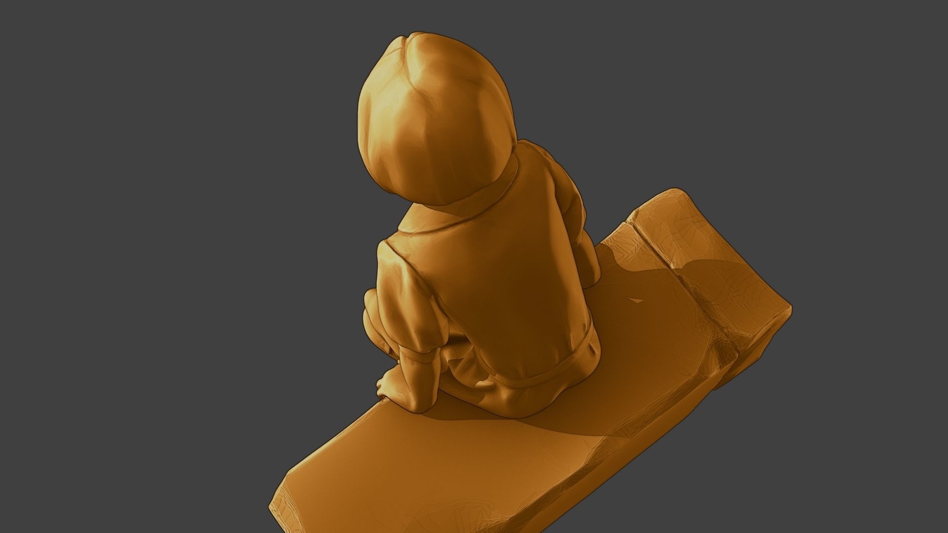 ww2 Casual Girl CG1 009 3D print model_16