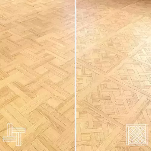 Parquet - Laminate - Wooden floor 2 in 1
