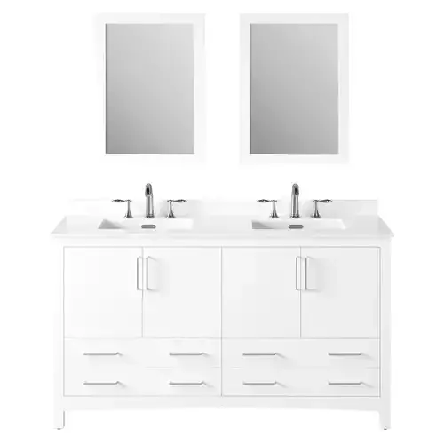 OVE Bellezzo 60 Combo White Vanity