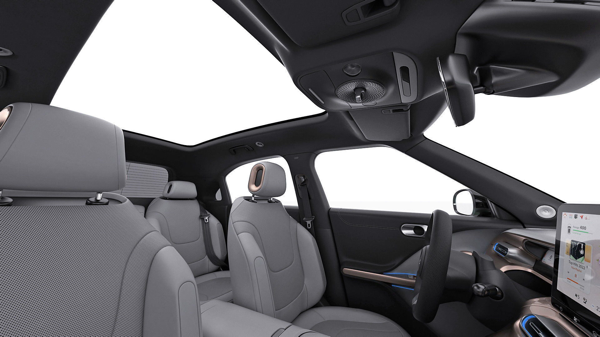 Smart 1 One 2023 with interior 3D model_23