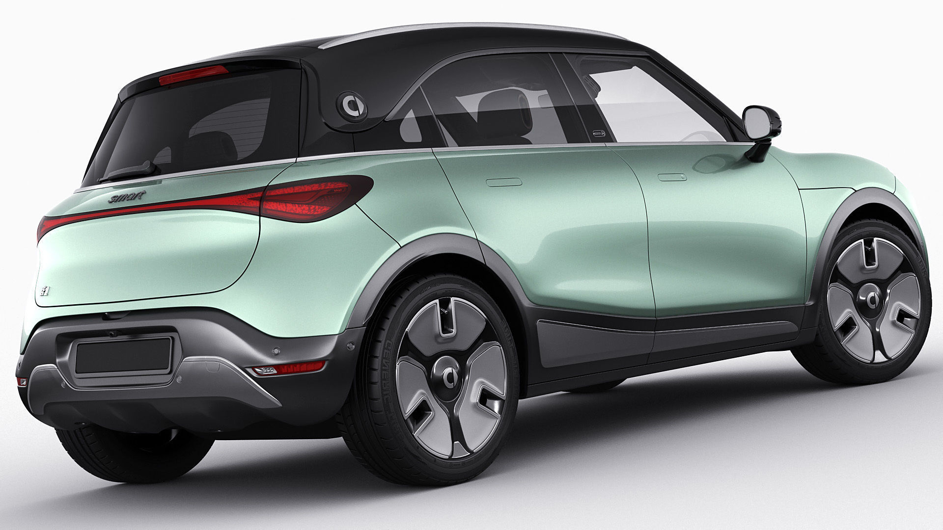 Smart 1 One 2023 with interior 3D model_13