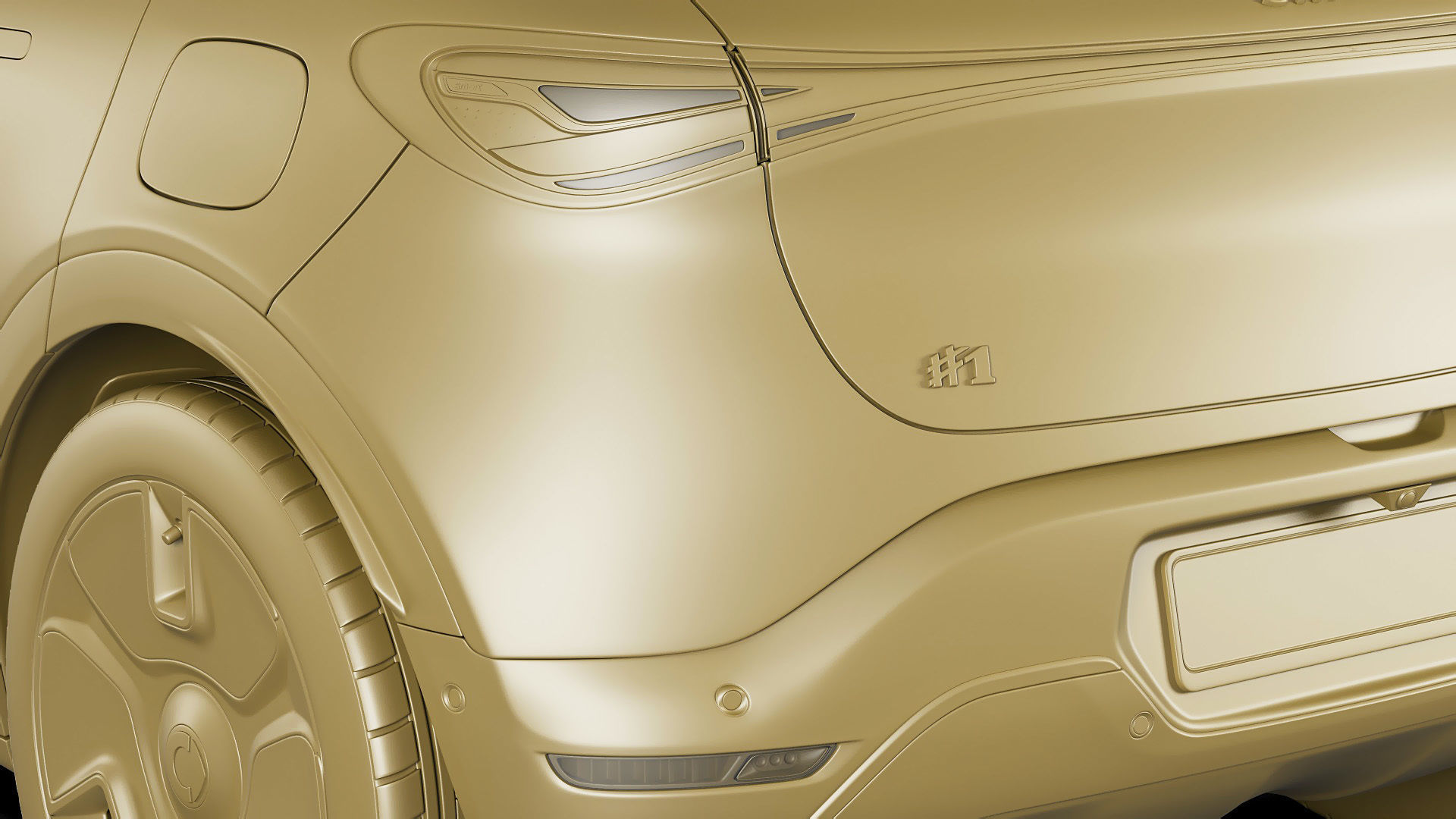 Smart 1 One 2023 with interior 3D model_29