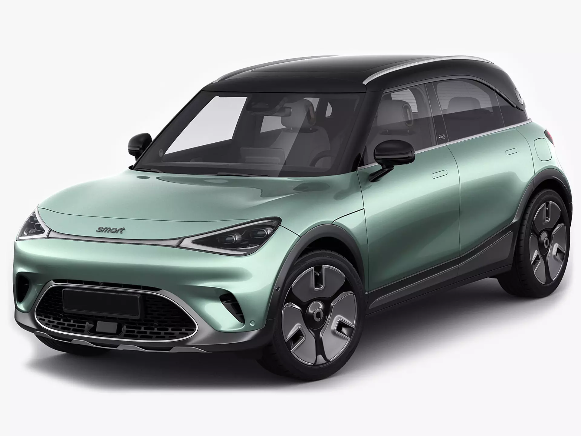 Smart 1 One 2023 with interior 3D model_0