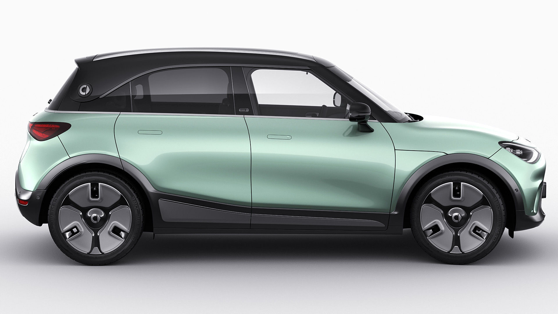 Smart 1 One 2023 with interior 3D model_5