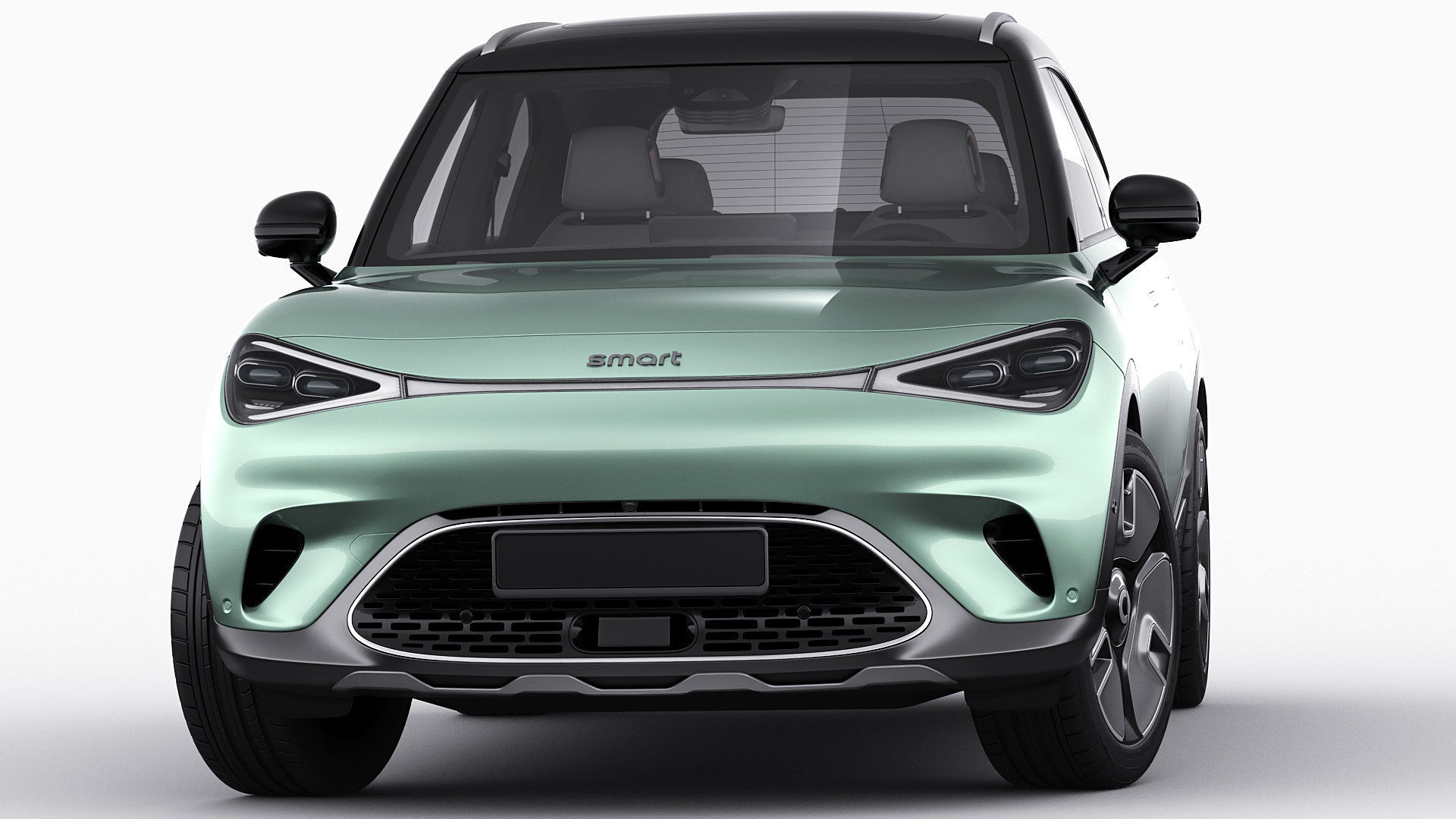 Smart 1 One 2023 with interior 3D model_16