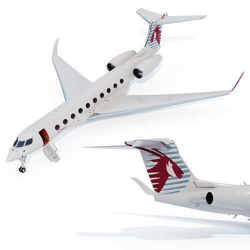 Aircraft  G700 3D model