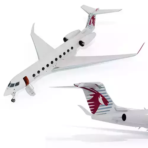 Aircraft  G700 3D model