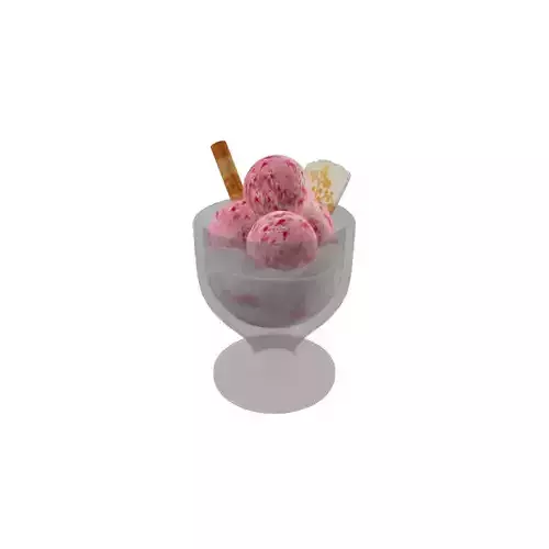 four scoop ice cream