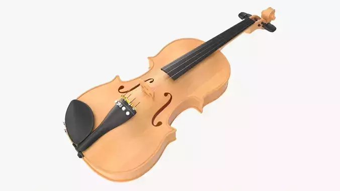 Classic Adult Violin Light 3D model