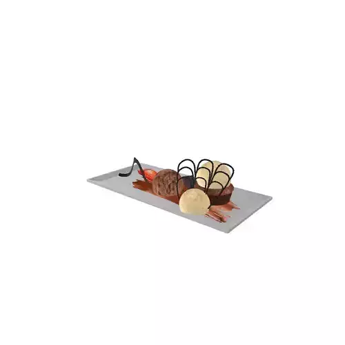 chocolate decoration 3D model