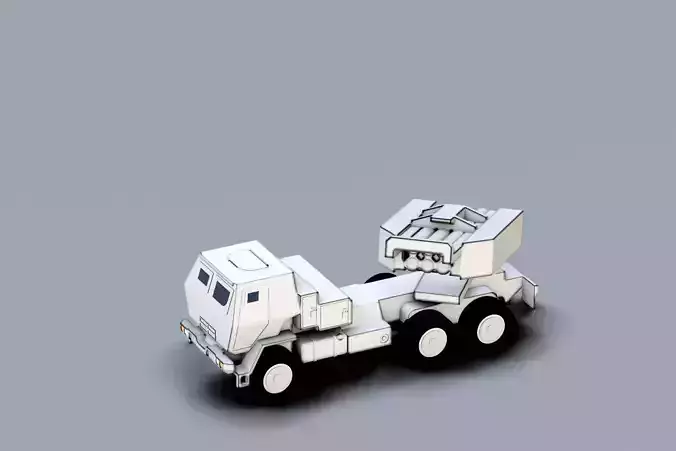 High Mobility Artillery Rocket System 3D print model