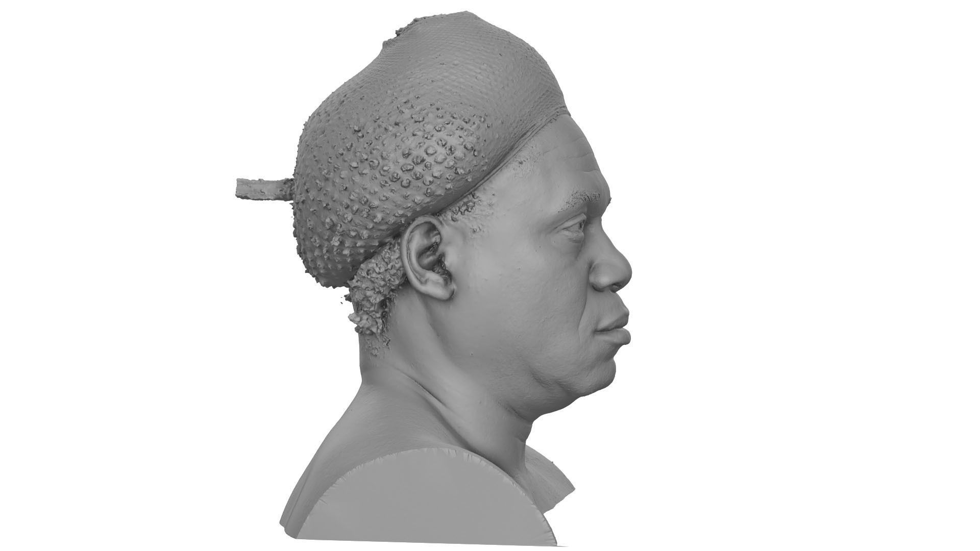 Raw Head Scan Anderius Mosley 3D model_6