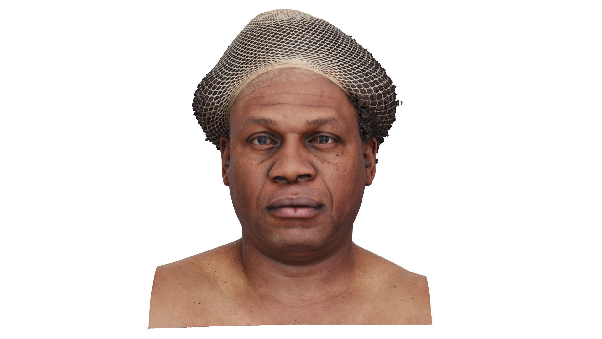 Raw Head Scan Anderius Mosley 3D model_1
