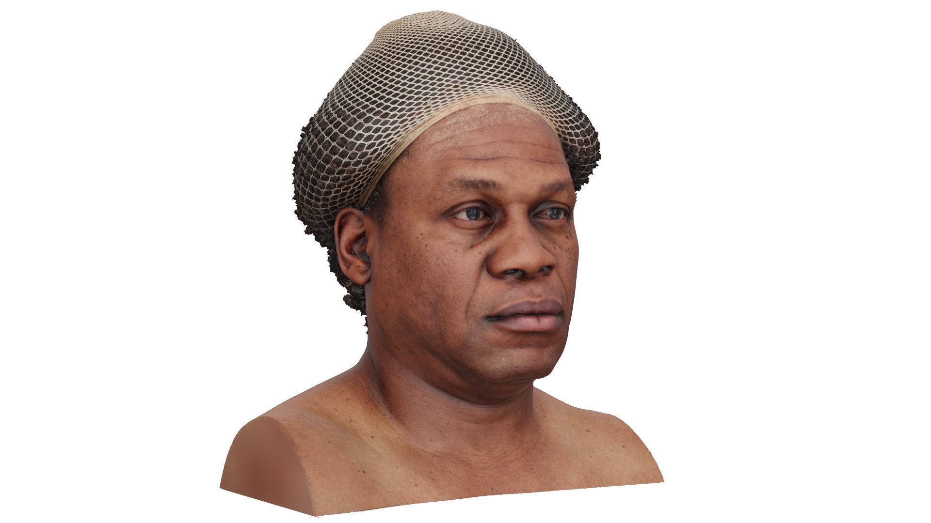 Raw Head Scan Anderius Mosley 3D model_2