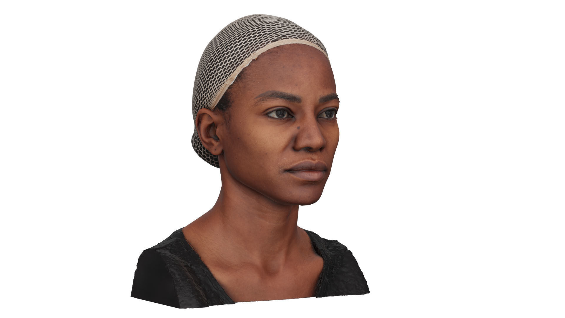 Raw Head Scan Bshara Henry 3D model_2