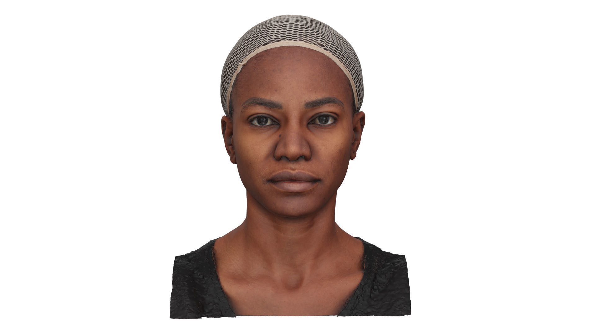 Raw Head Scan Bshara Henry 3D model_1