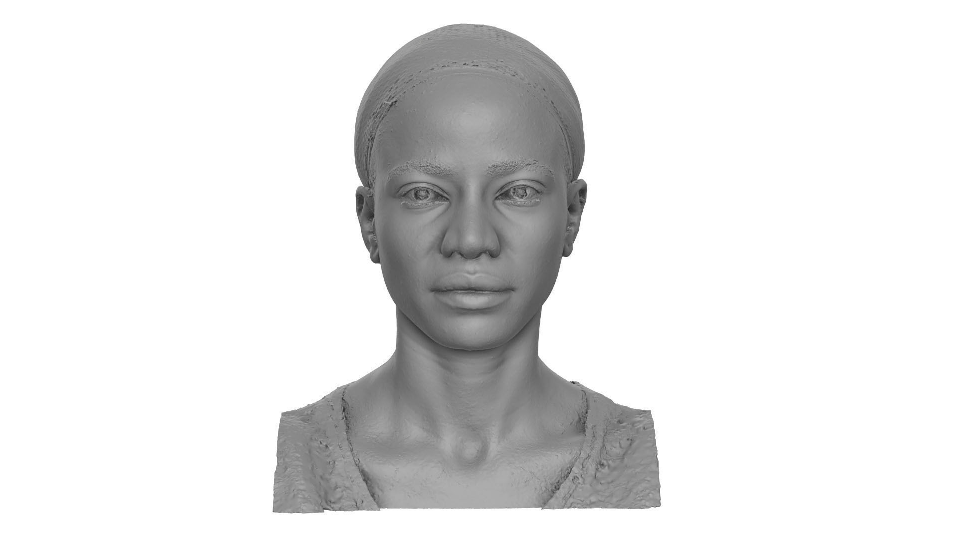 Raw Head Scan Bshara Henry 3D model_4