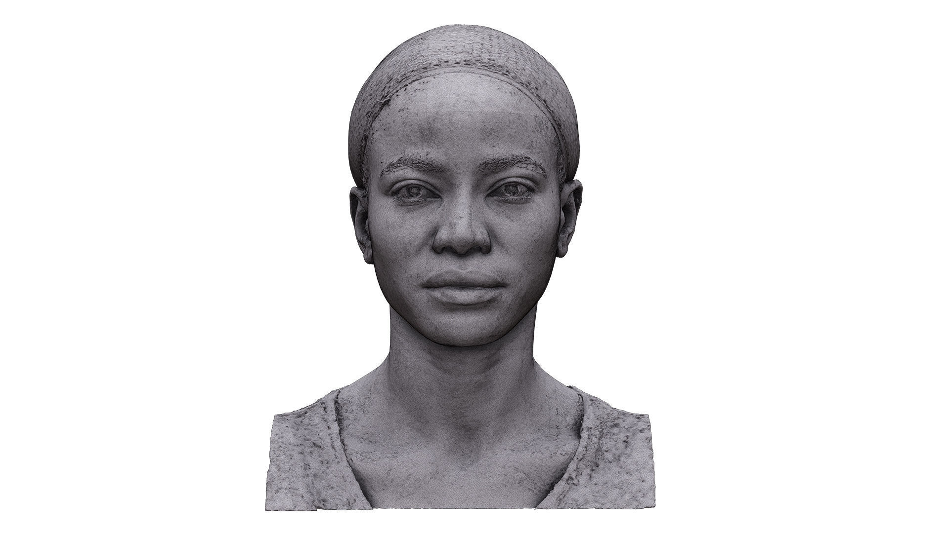 Raw Head Scan Bshara Henry 3D model_7