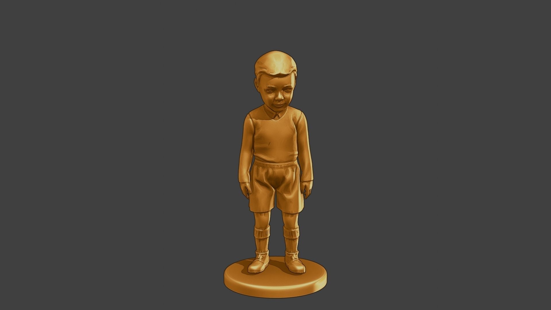 ww2 Casual Little Boy CLB1 002 3D print model_1