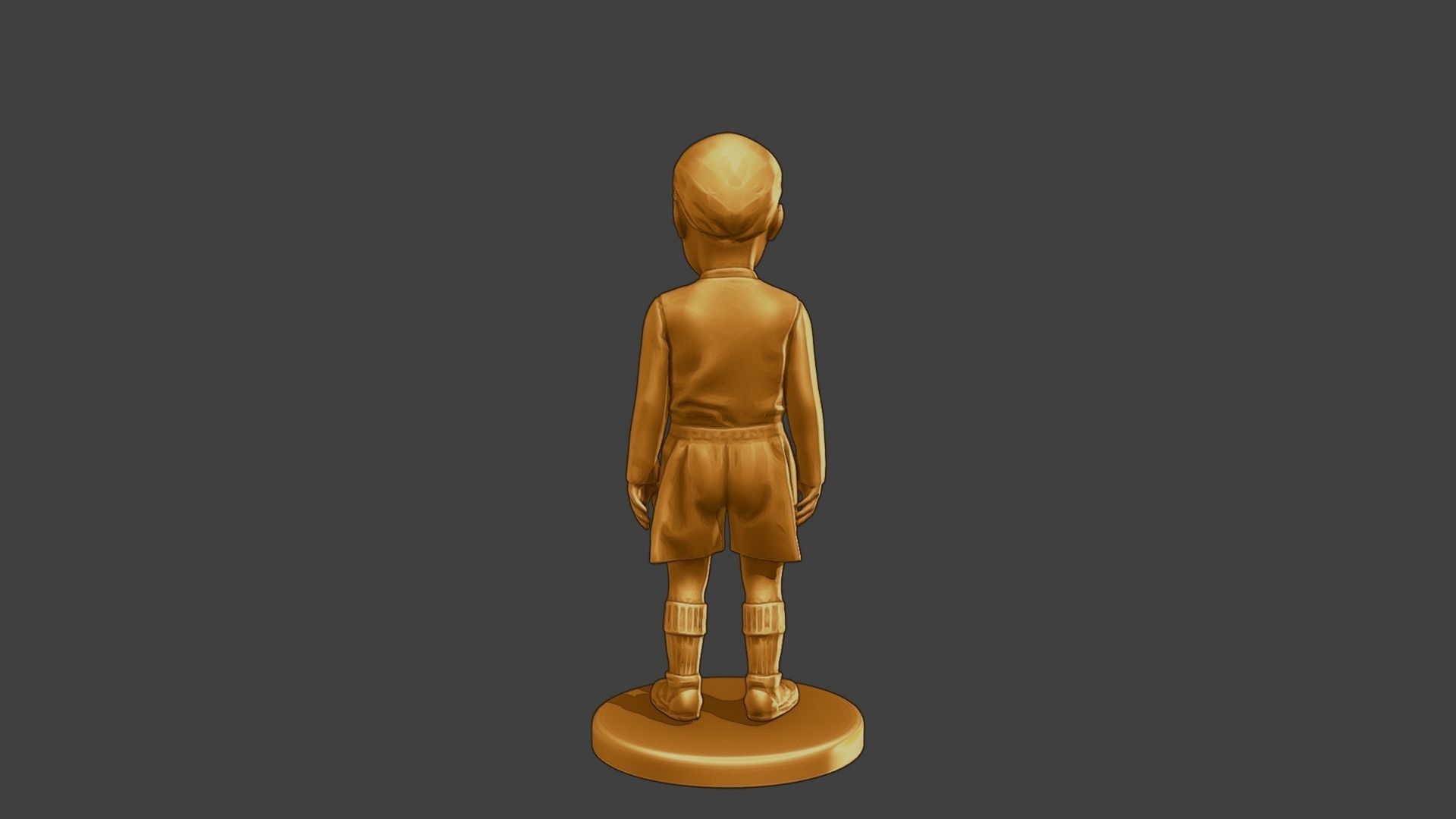 ww2 Casual Little Boy CLB1 002 3D print model_6