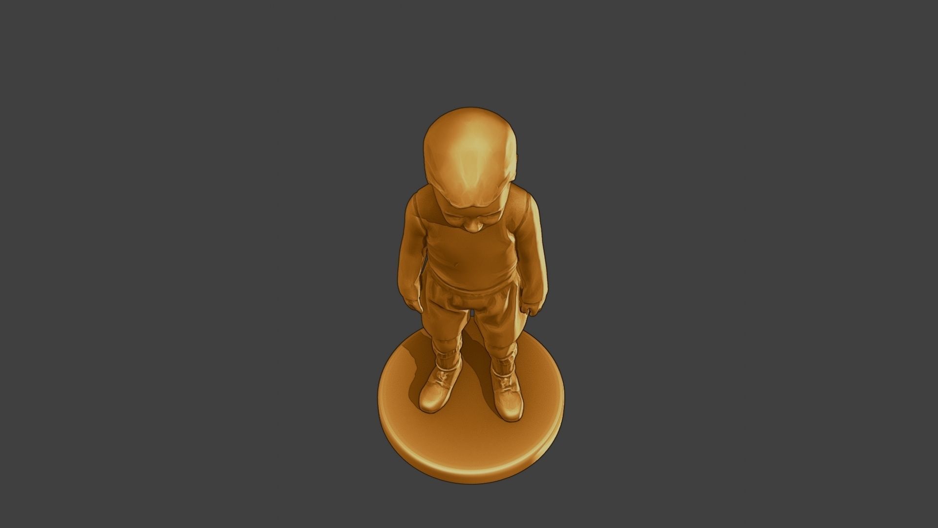 ww2 Casual Little Boy CLB1 002 3D print model_14