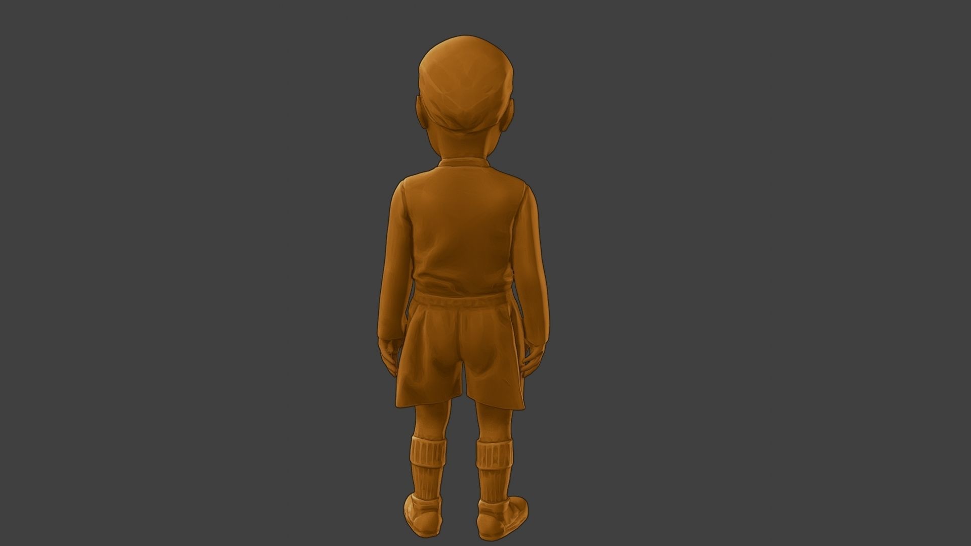 ww2 Casual Little Boy CLB1 002 3D print model_25