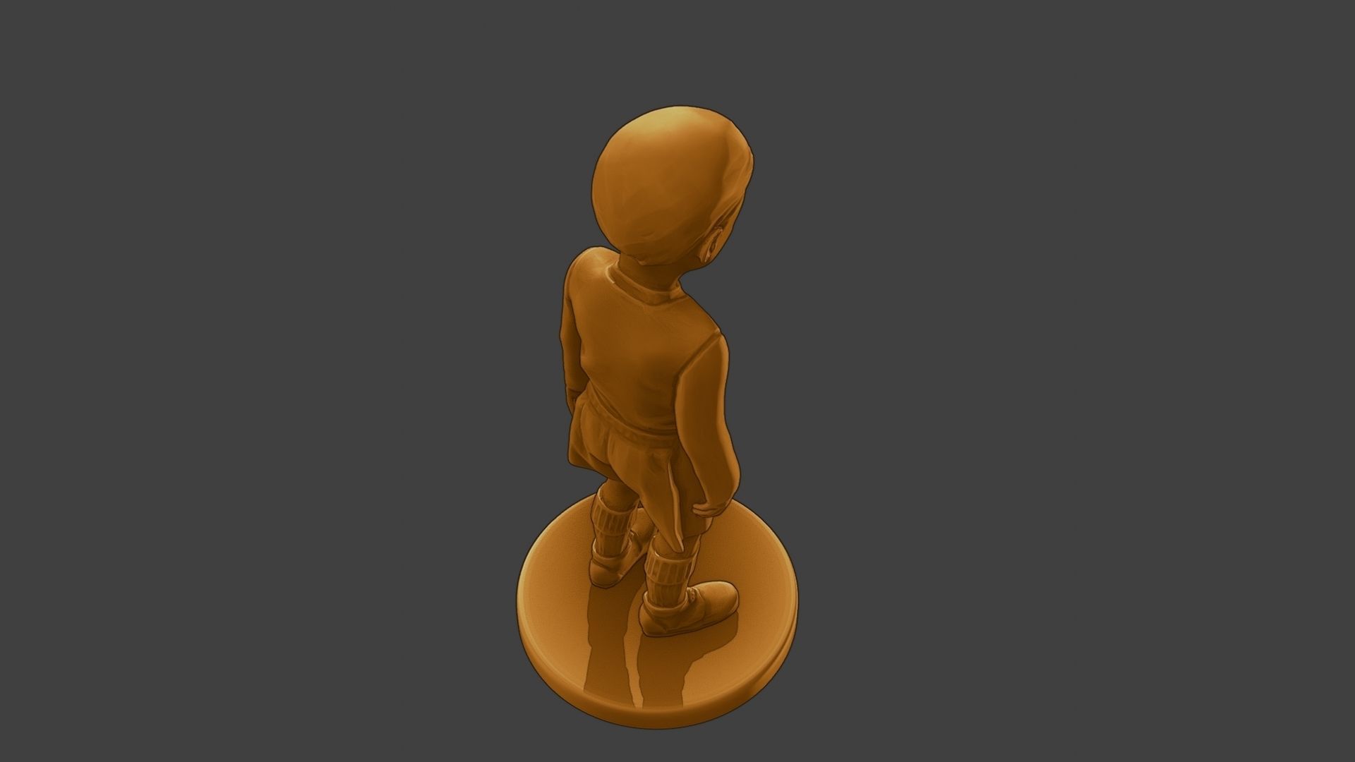 ww2 Casual Little Boy CLB1 002 3D print model_22