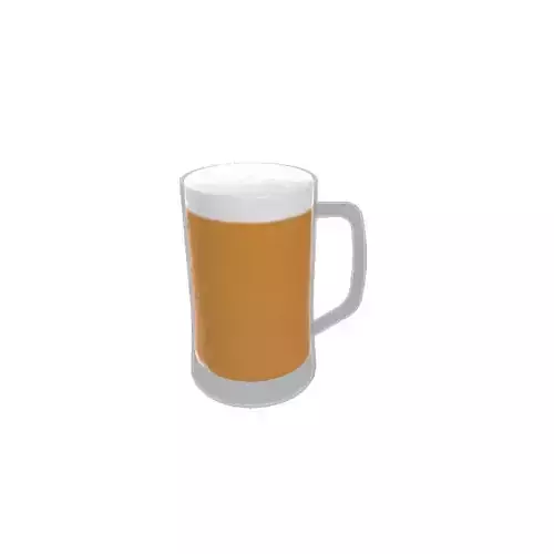 Blond beer glass version 2