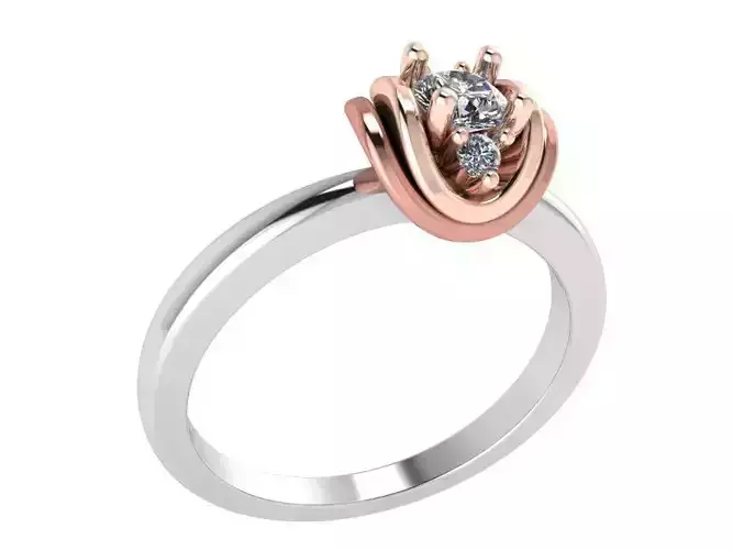 solitaire fashion ring 0015