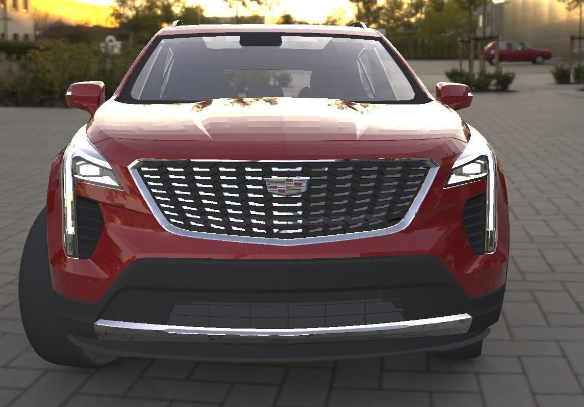 Cadillac XT-4 2023 STL 3D print model_1