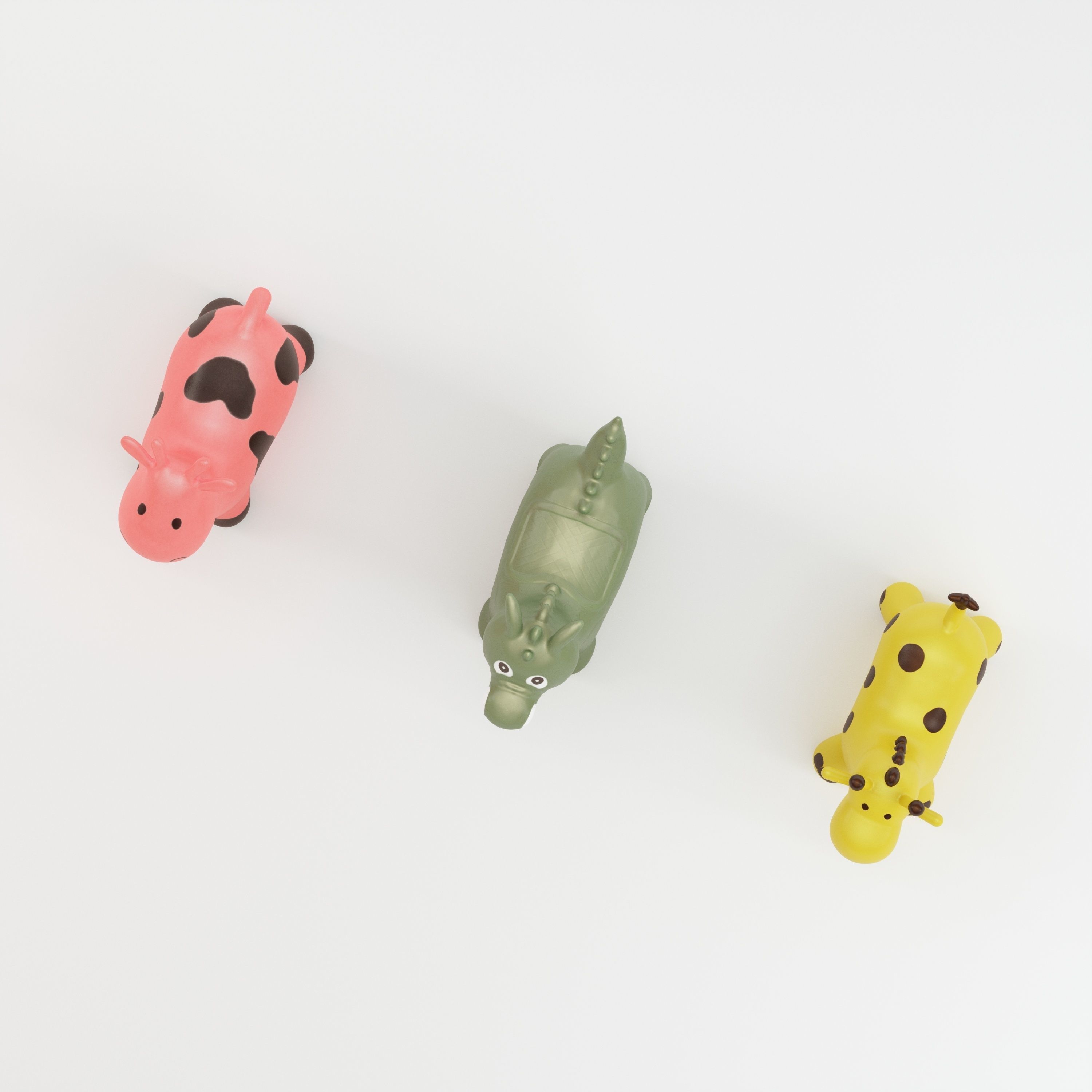 Happy Hopperz Space Hopper sit on toy set 3D model_4