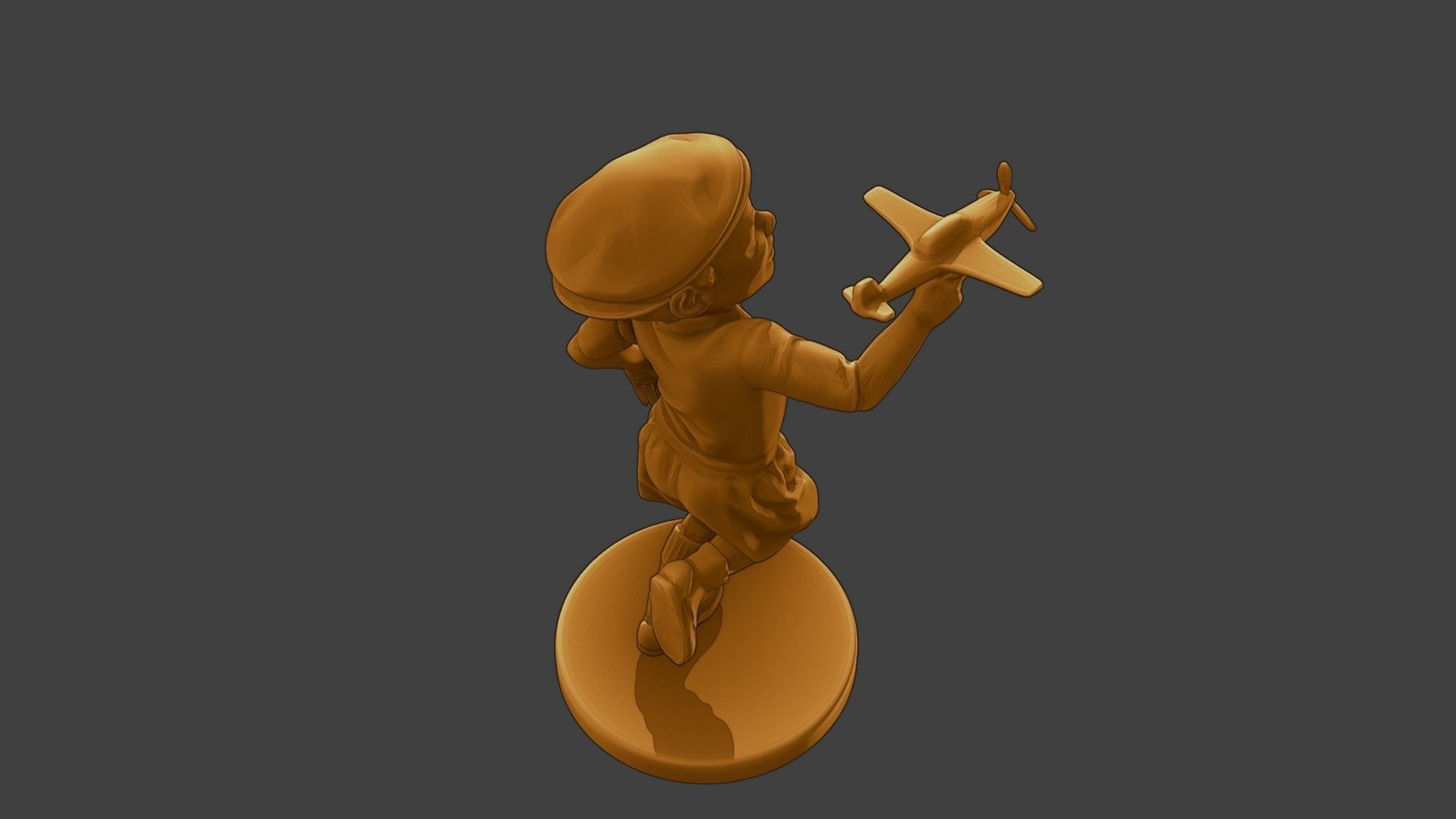 ww2 Casual Little Boy CLB1 004 3D print model_22