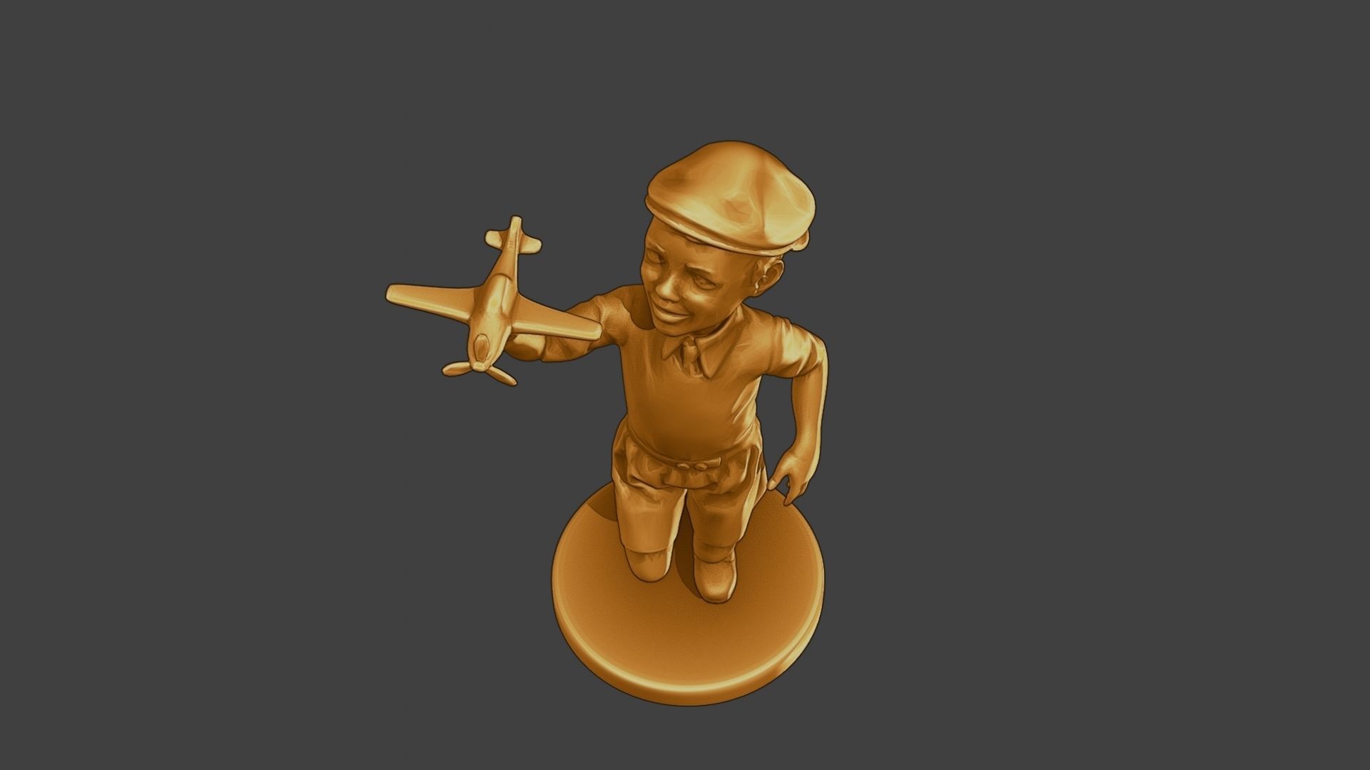 ww2 Casual Little Boy CLB1 004 3D print model_14