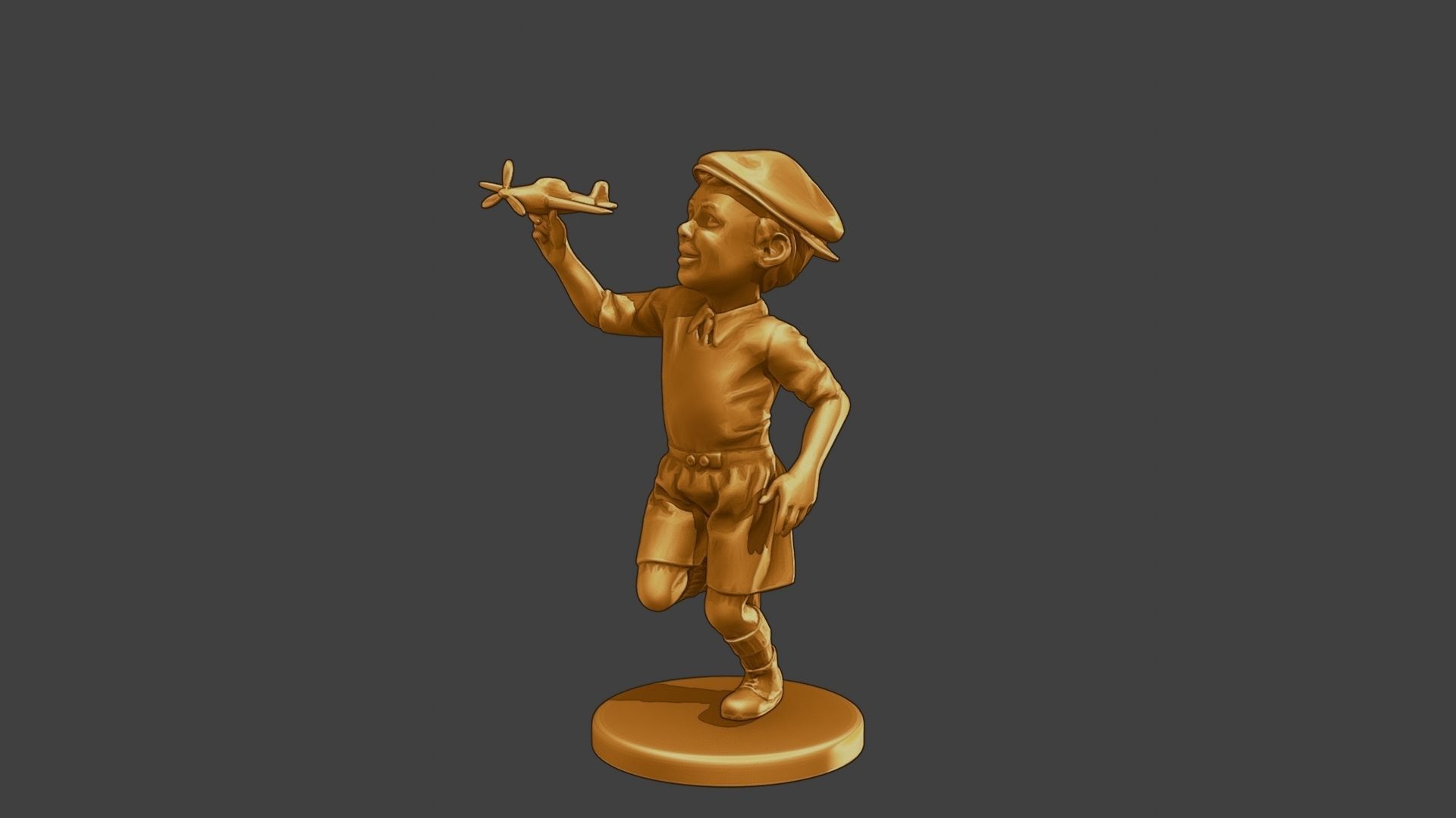 ww2 Casual Little Boy CLB1 004 3D print model_2