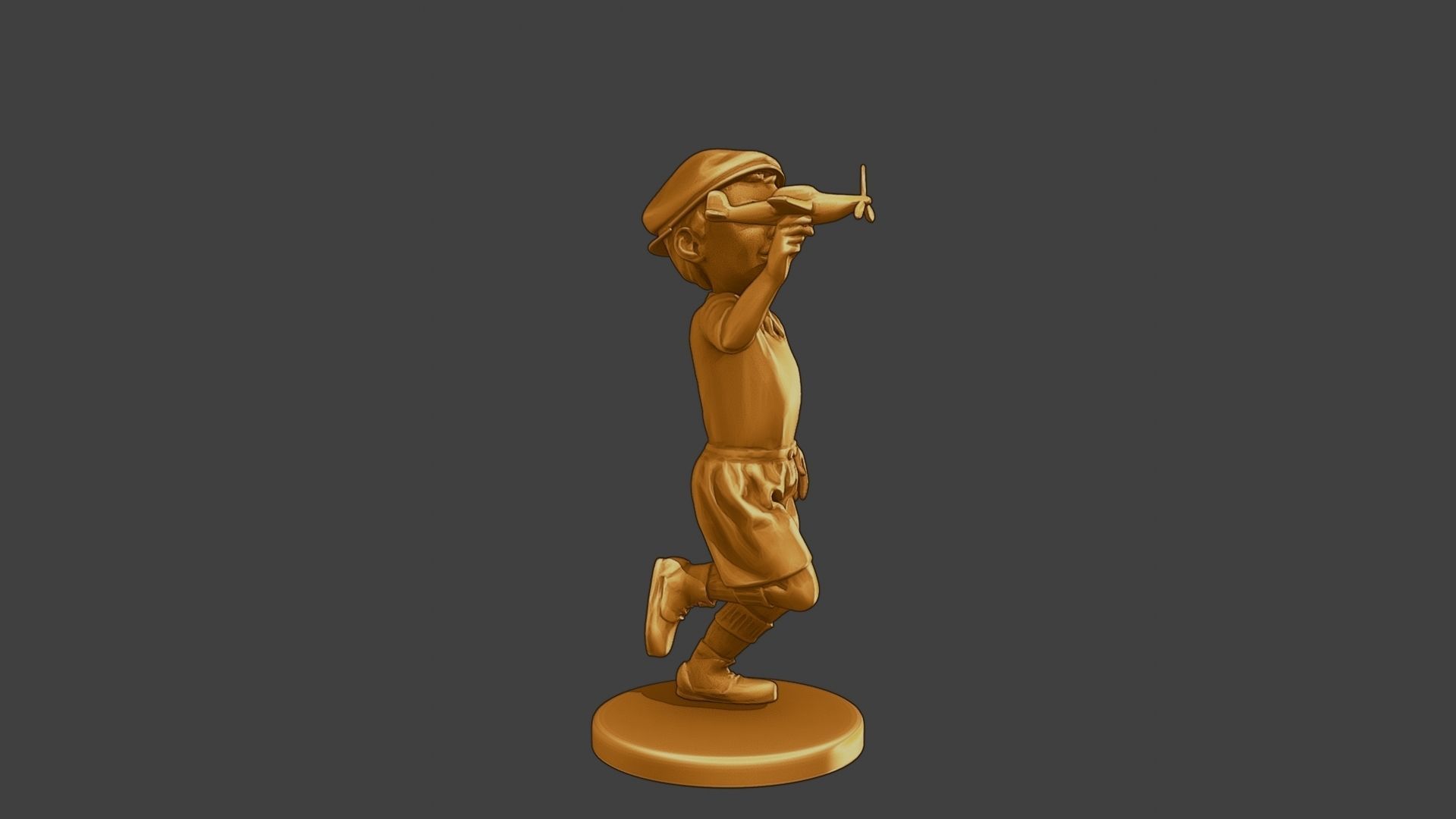 ww2 Casual Little Boy CLB1 004 3D print model_9