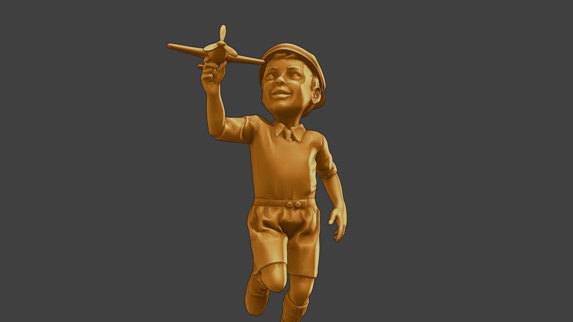 ww2 Casual Little Boy CLB1 004 3D print model_28