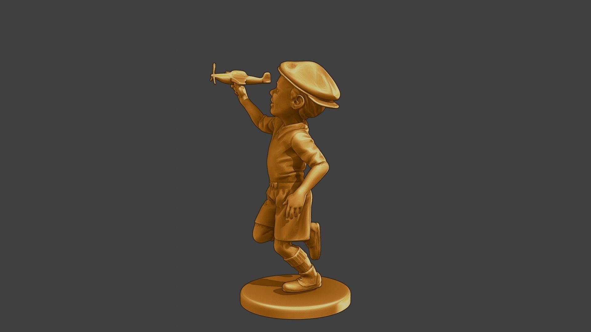 ww2 Casual Little Boy CLB1 004 3D print model_3