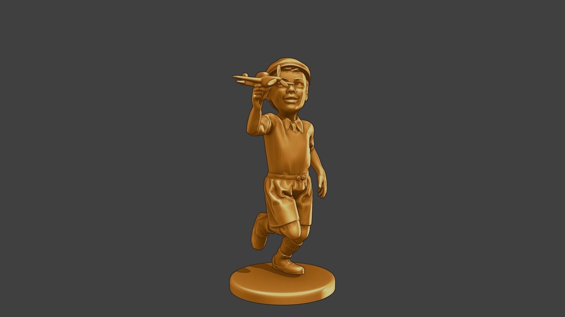 ww2 Casual Little Boy CLB1 004 3D print model_10