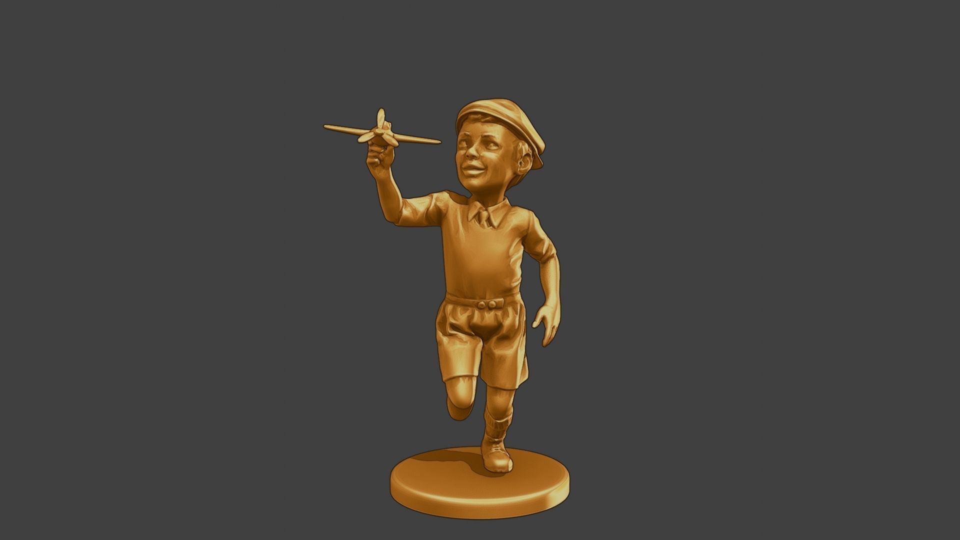 ww2 Casual Little Boy CLB1 004 3D print model_11
