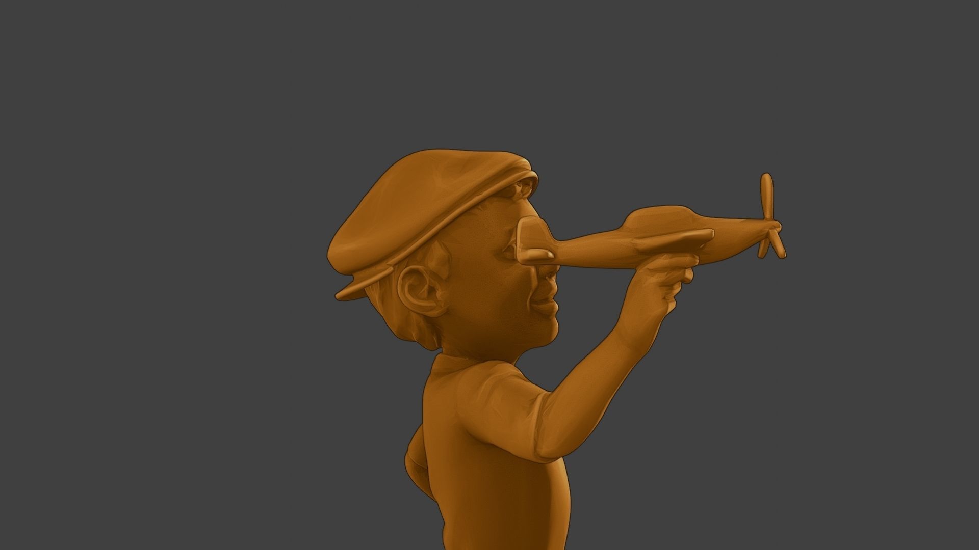 ww2 Casual Little Boy CLB1 004 3D print model_20