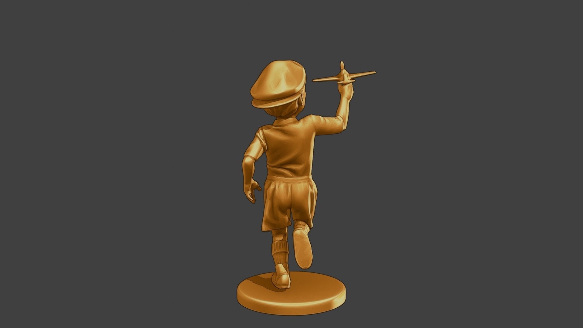 ww2 Casual Little Boy CLB1 004 3D print model_6