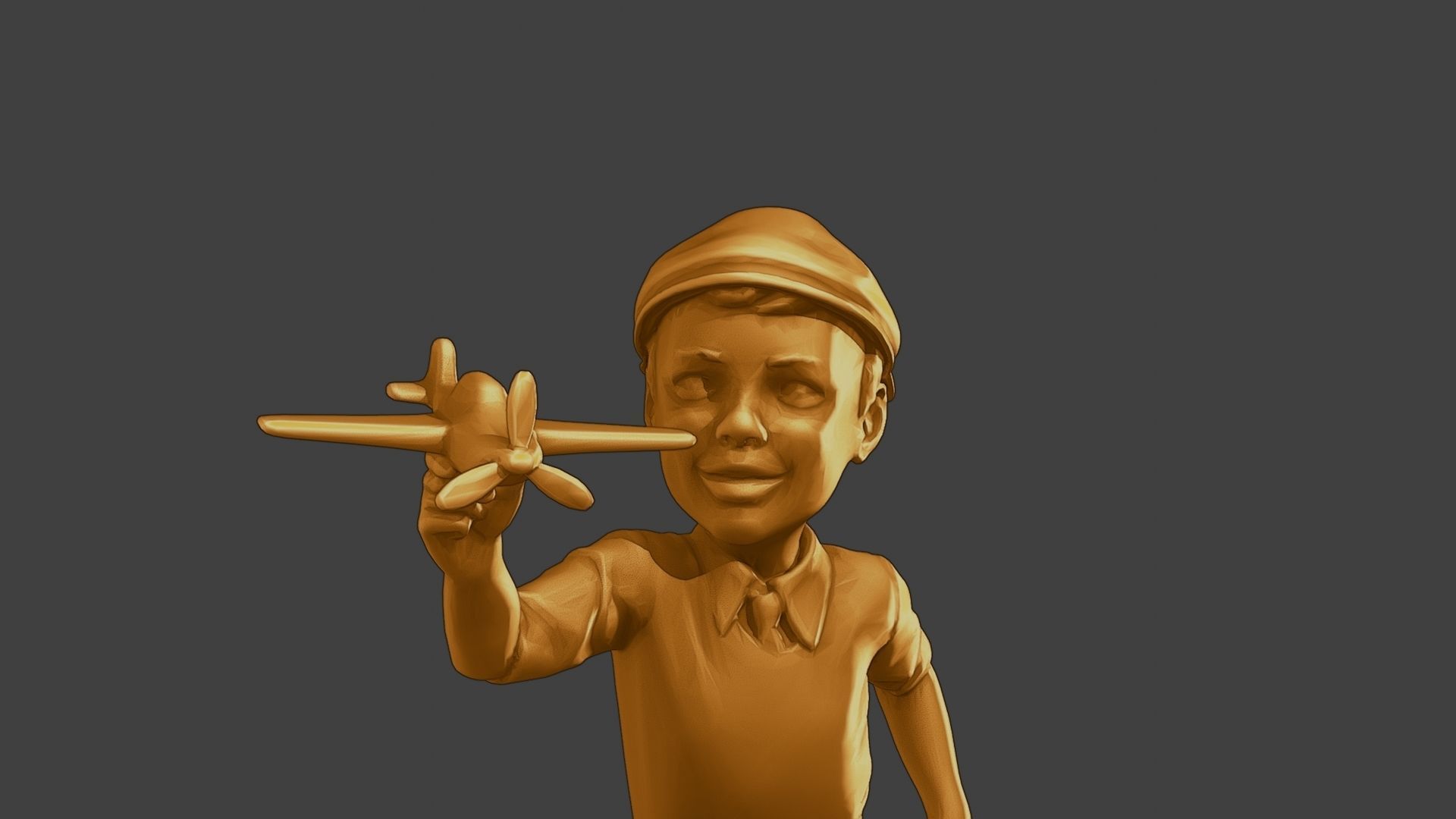 ww2 Casual Little Boy CLB1 004 3D print model_19