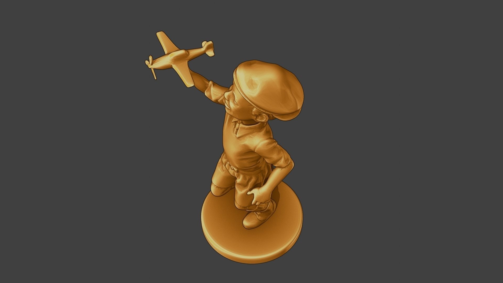 ww2 Casual Little Boy CLB1 004 3D print model_15