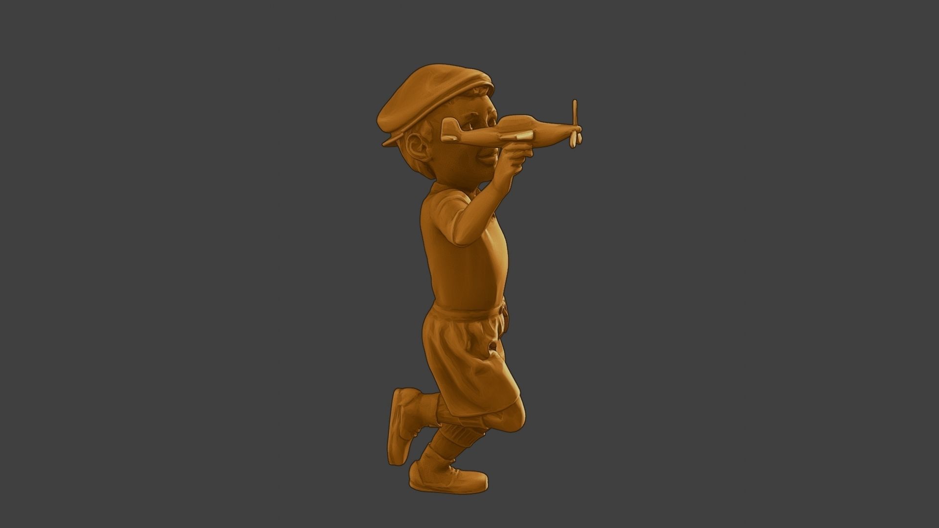 ww2 Casual Little Boy CLB1 004 3D print model_30