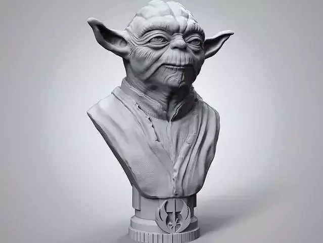 Master Yoda Bust STL