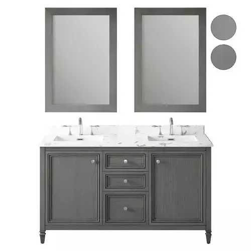 OVE Neville 60 Antique Grey Vanity