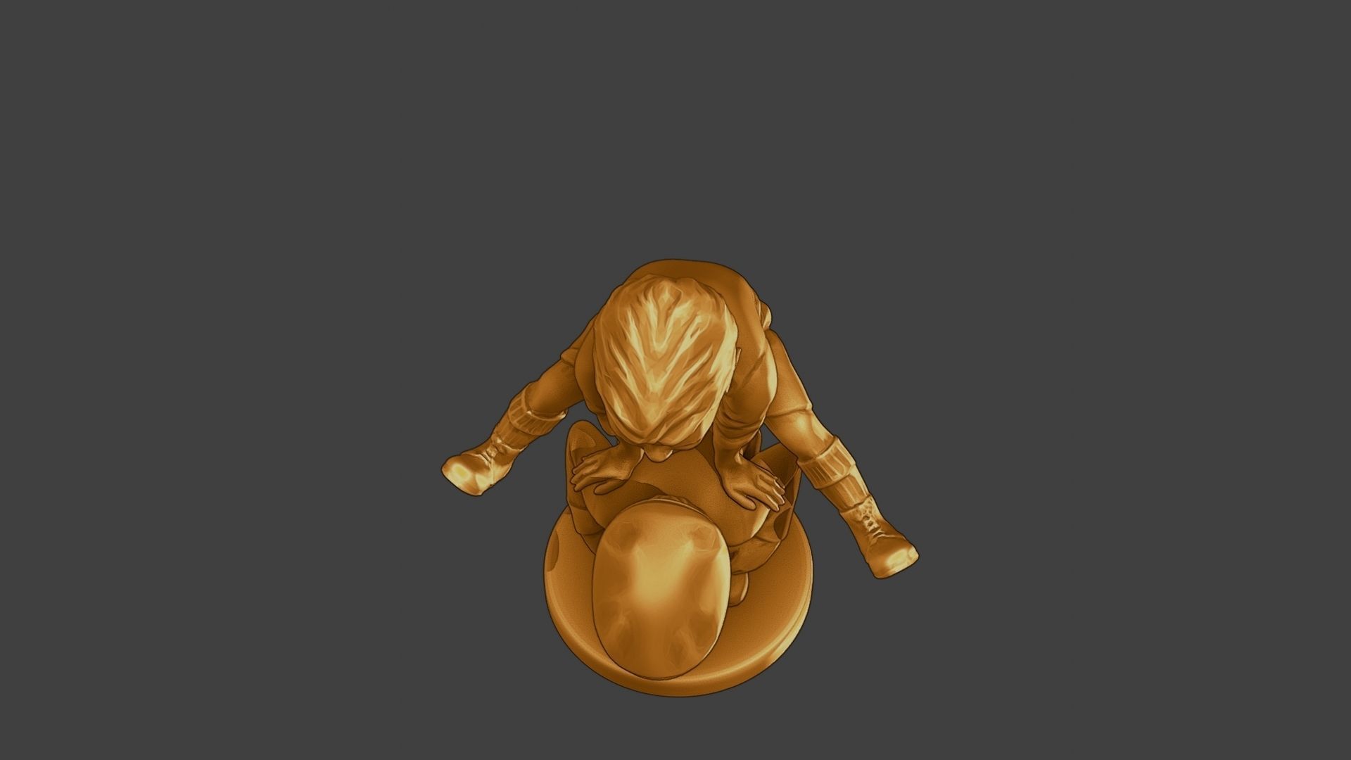 ww2 Casual Little Boy CLB1 0056 3D print model_14